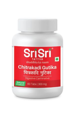 Chitrakadi Gutika - Digestive Carminative, 60 Tabs | 300 mg