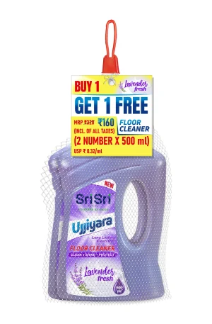 Ujjiyara Floor Cleaner - Lavender Fresh (Buy 1 Get 1)