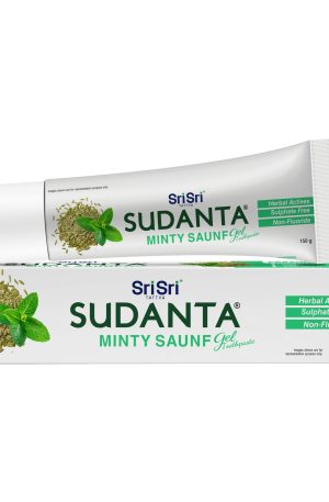 Sudanta Minty Saunf Gel Toothpaste