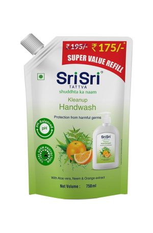 Kleanup Handwash Refill - Aloe Vera, Neem & Orange Extract